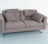 Brühl Sofa embrace 2s, Rücken höhenverstellbar, Stoffbezug