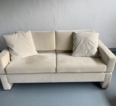 Brühl Sofa TOMO, 2 Sitzer, multifunktional, Stoffbezug hellbeige