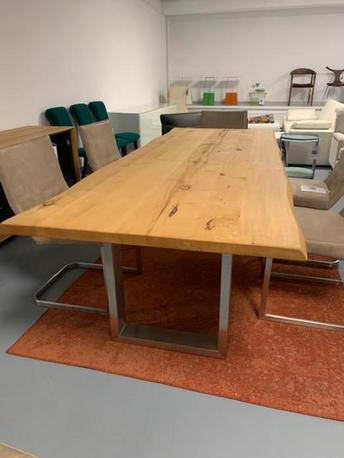 Tafeltisch PREMIUM, Bergahorn geölt, 250 x 100cm von der Möbelmarke M Design