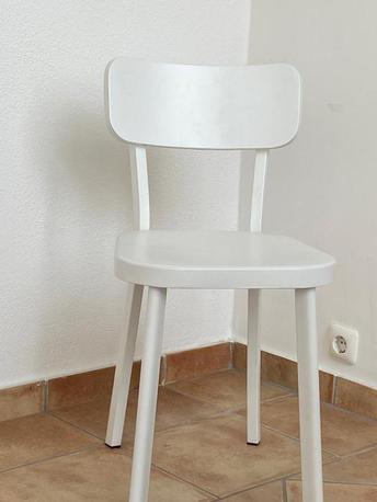 Outdoor Stuhl Carisma, Gestell Stahl weiß lackiert von der Möbelmarke Danform